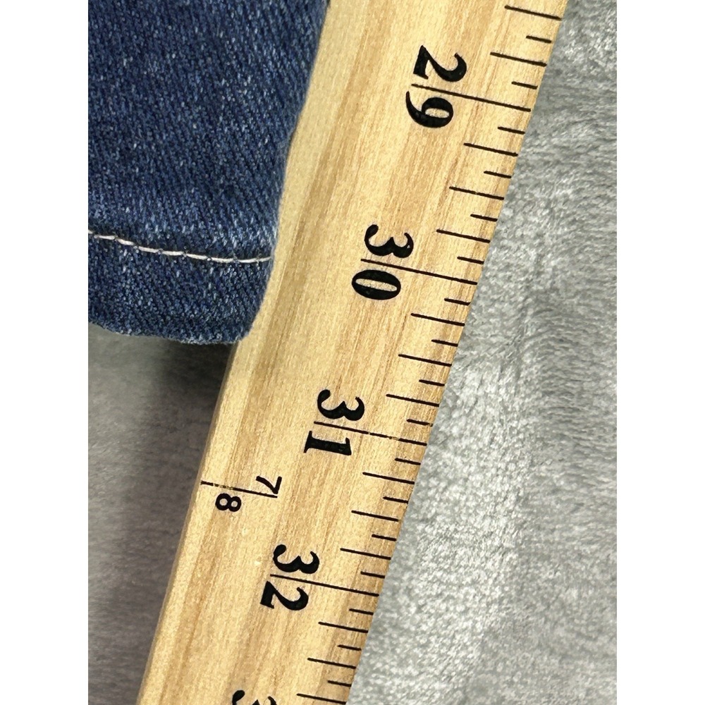 J.J. Joes Jeans Mens Sz 30x30 Blue Savile Row Straight Slim Mid Rise Whiskered - Picture 11 of 13